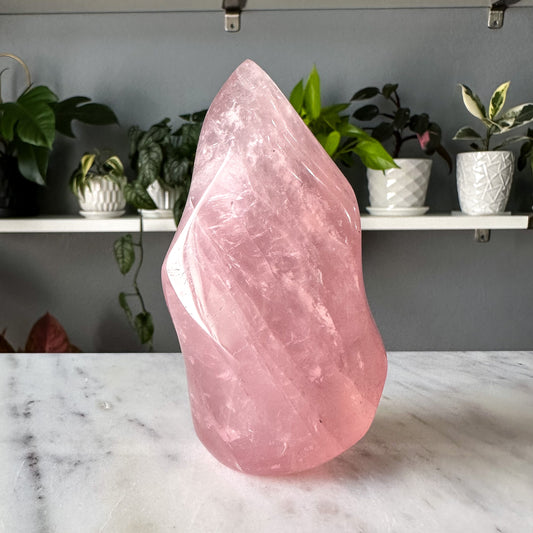 Star Rose Quartz Flame