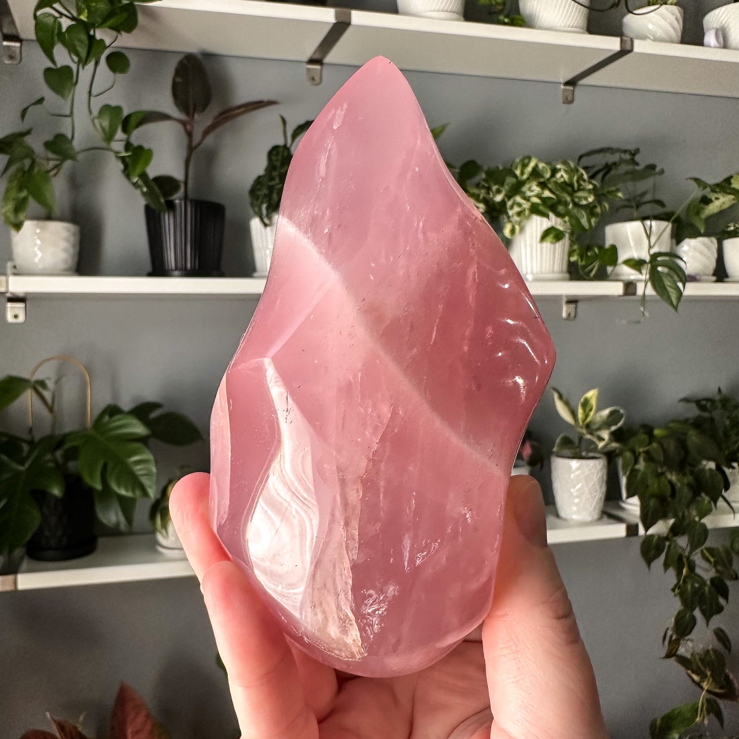 Star Rose Quartz Flame