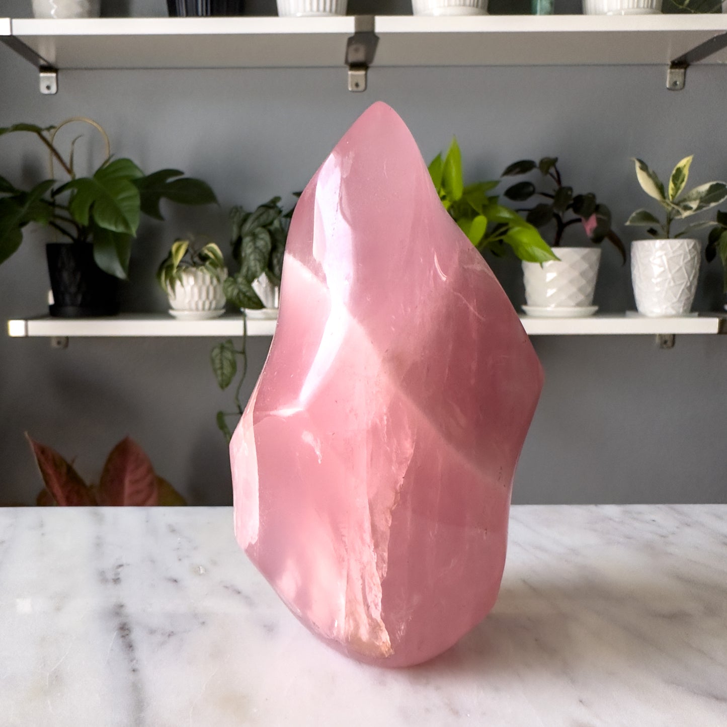 Star Rose Quartz Flame