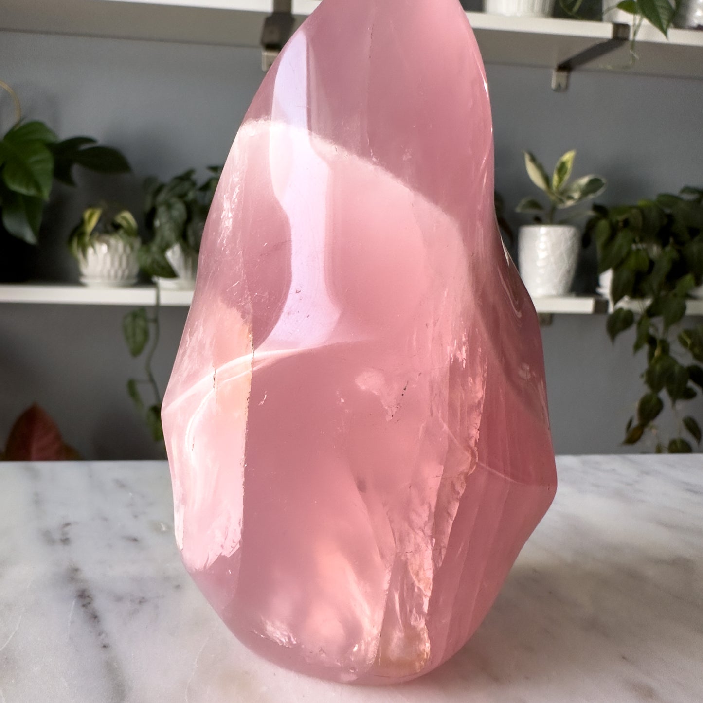 Star Rose Quartz Flame