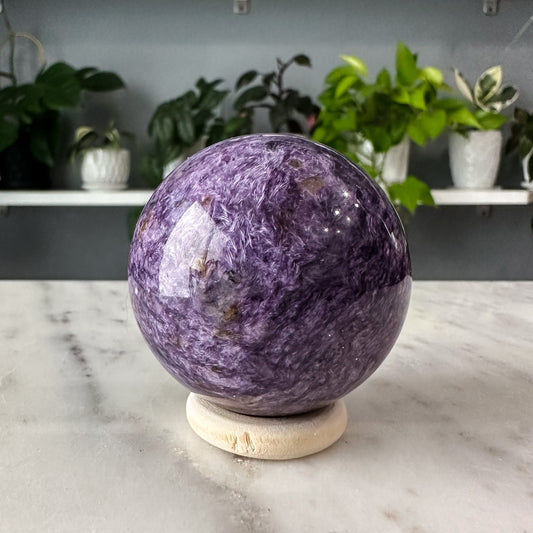 Charoite Sphere | 003