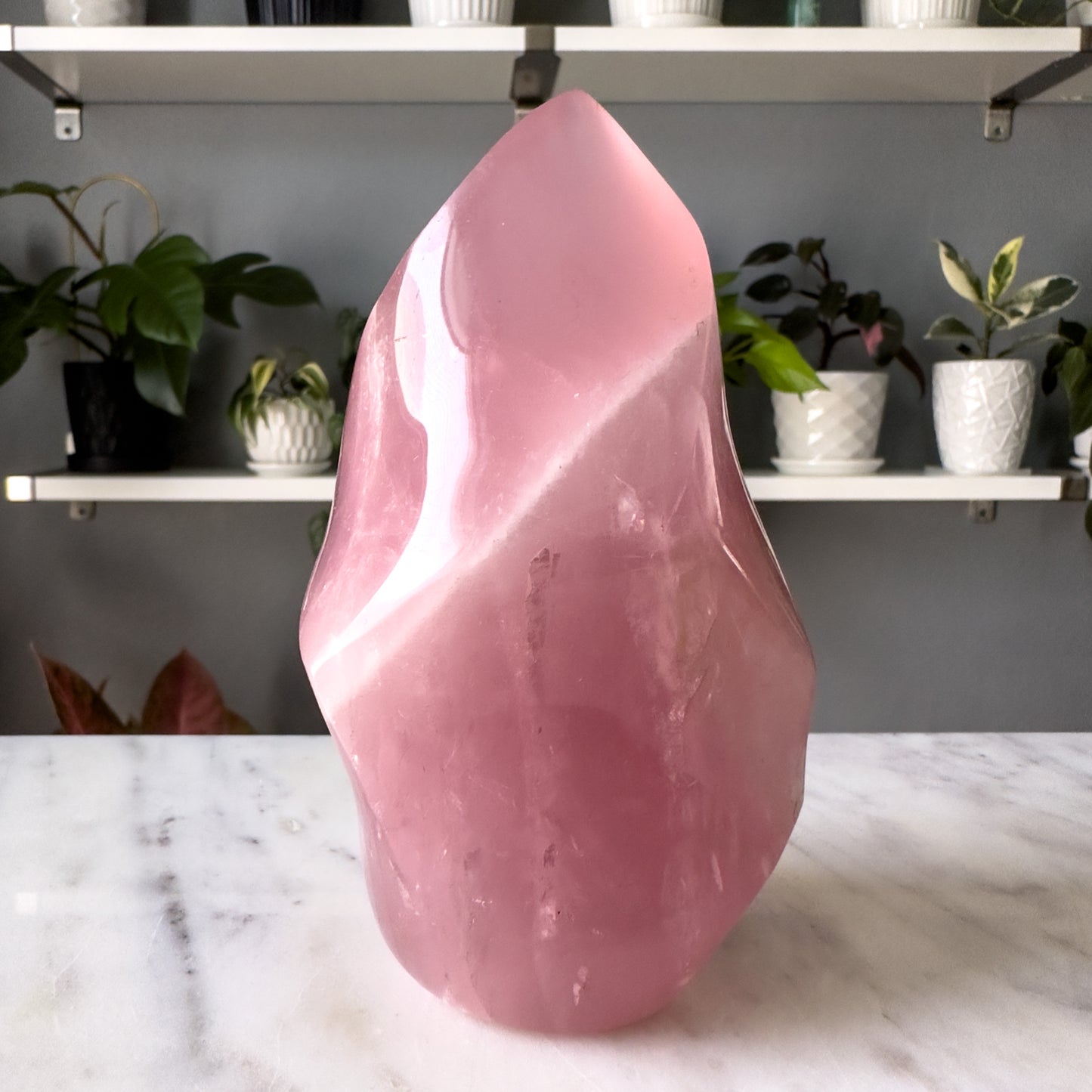 Star Rose Quartz Flame