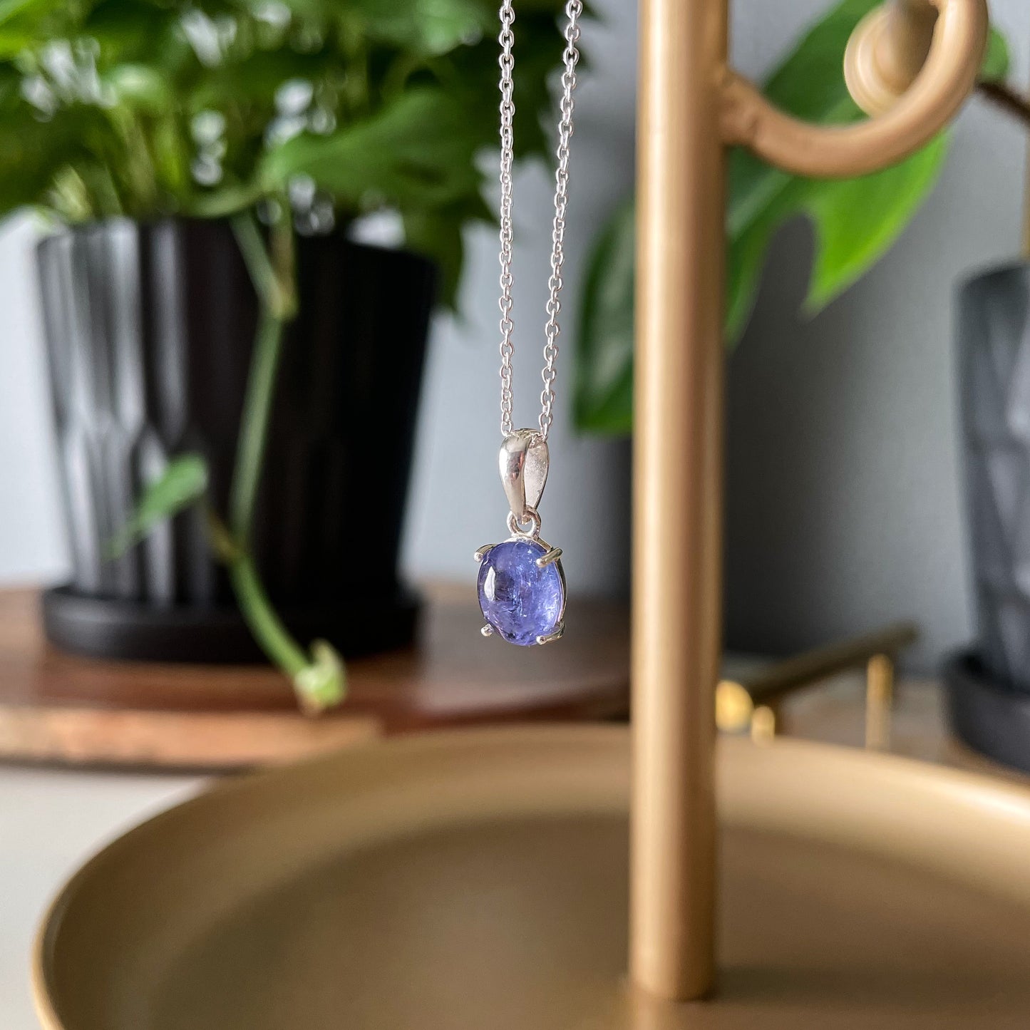 Tanzanite Pendant Necklace