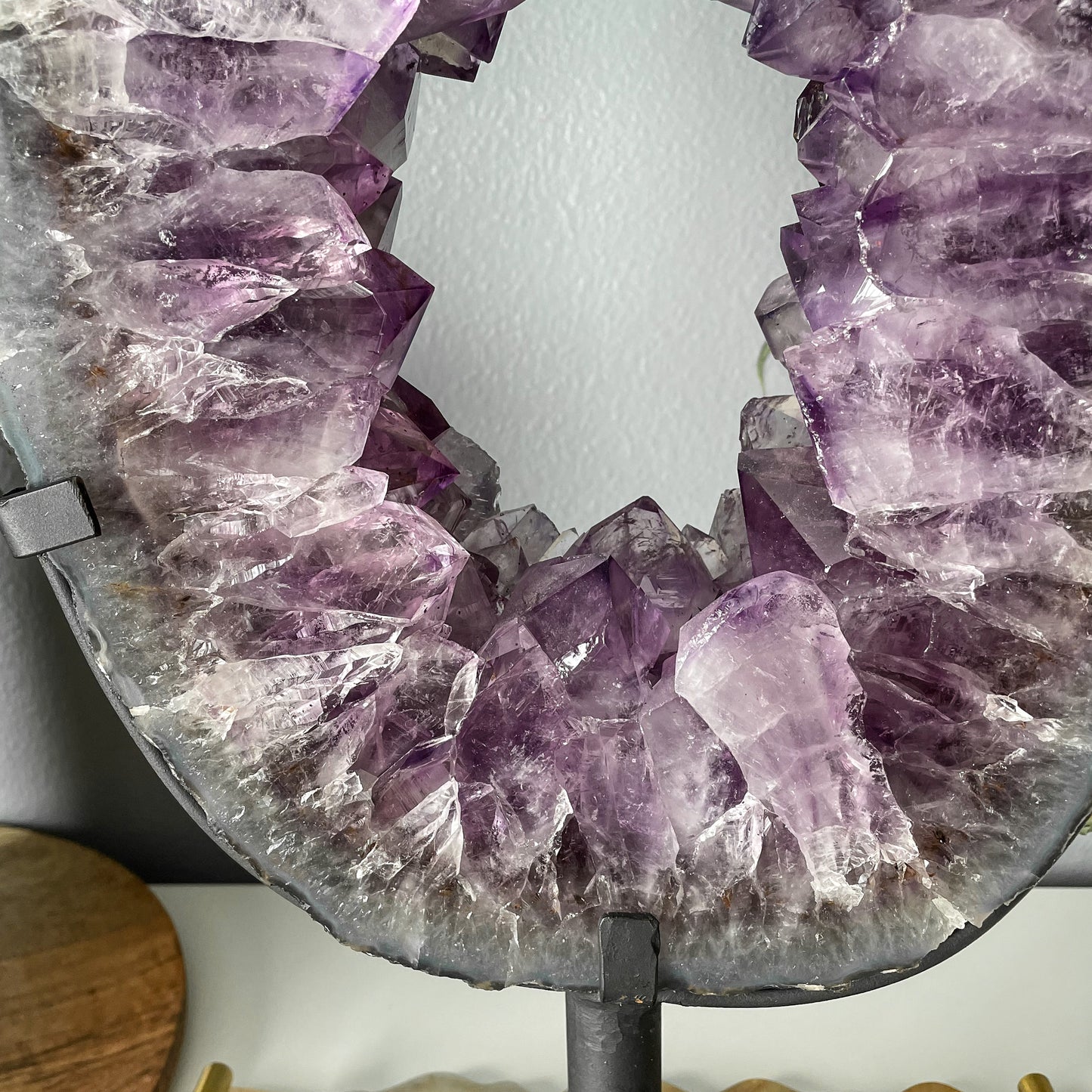 Amethyst Portal on a Custom Stand