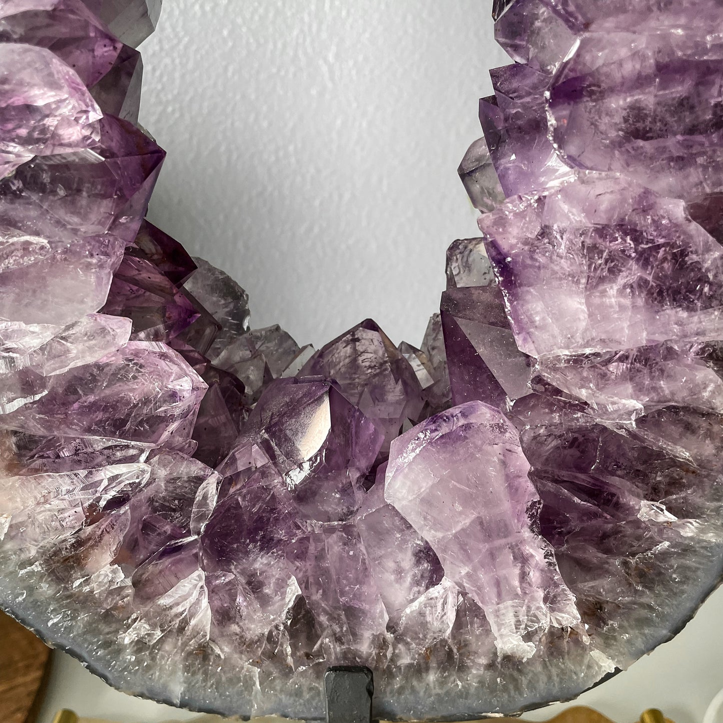 Amethyst Portal on a Custom Stand