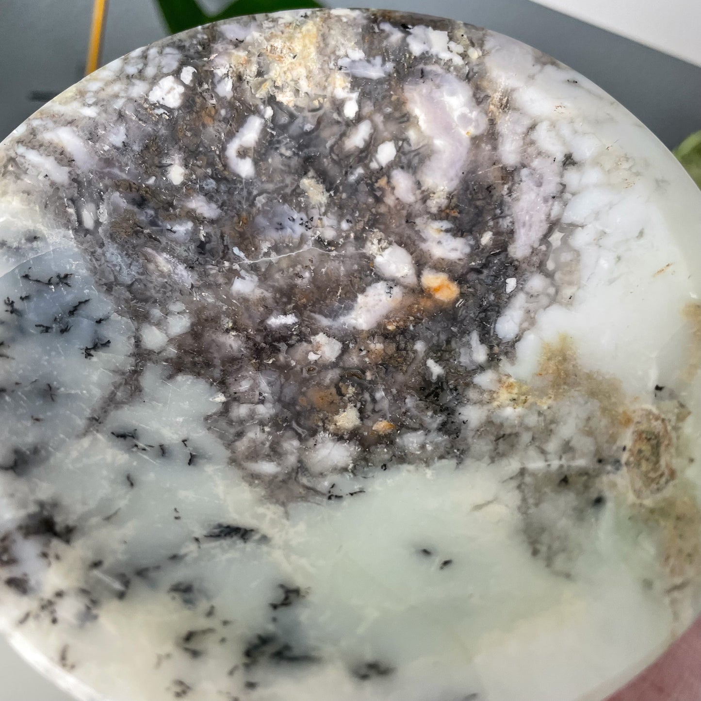 Dendritic Opal Bowl