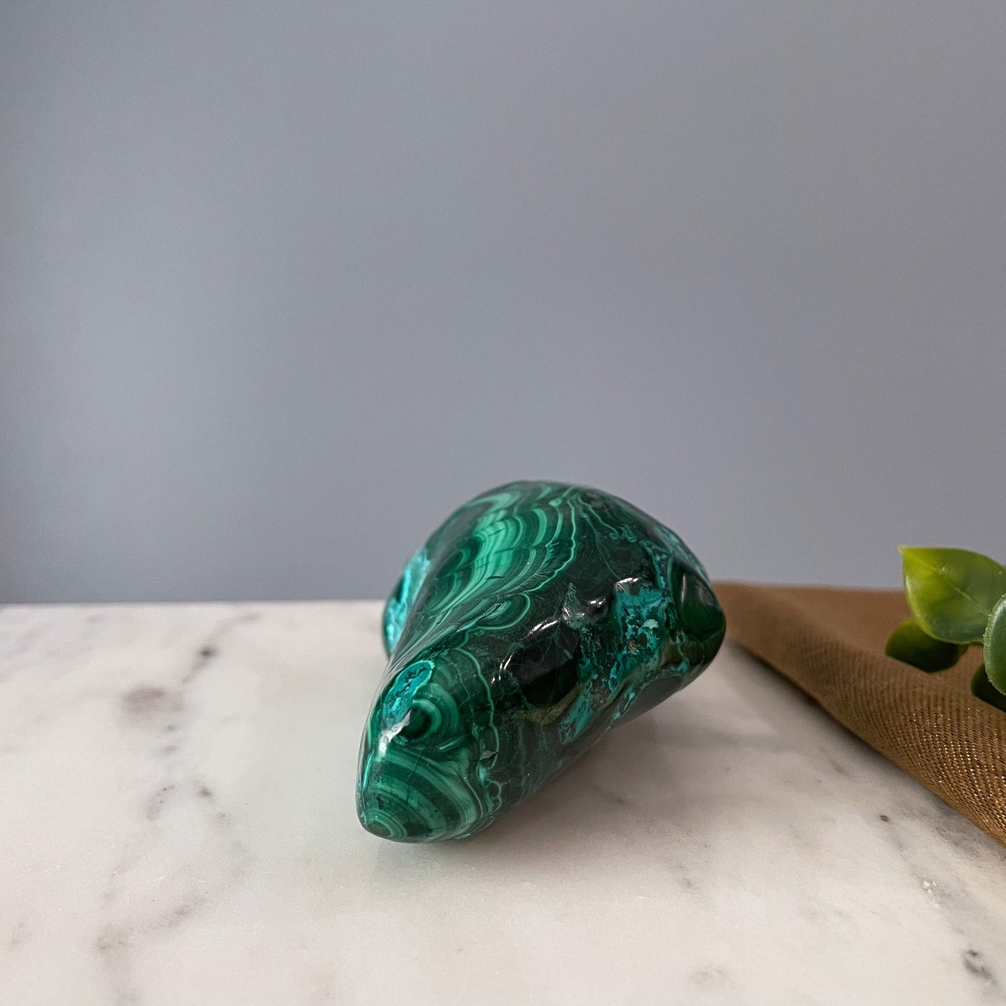 Malachite with Chrysocolla Freeform