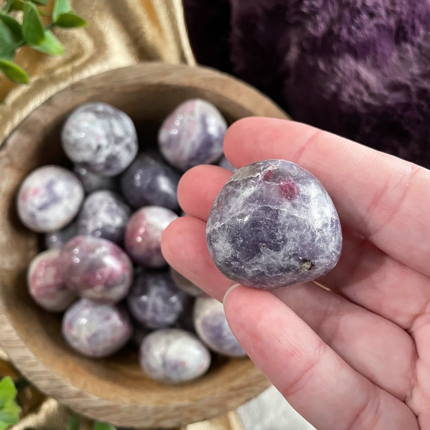 Lepidolite Tumble