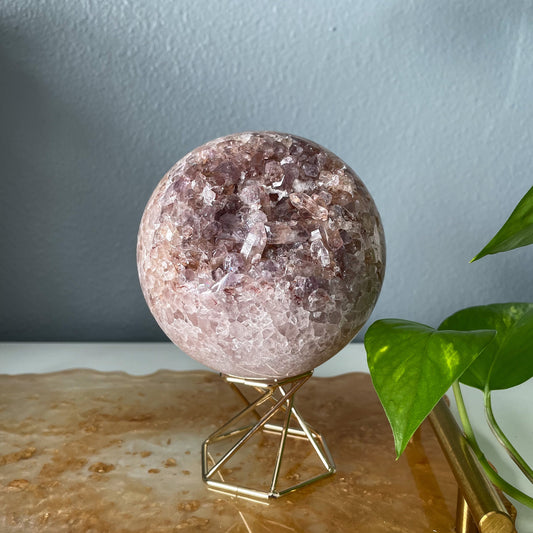 Pink Amethyst Sphere