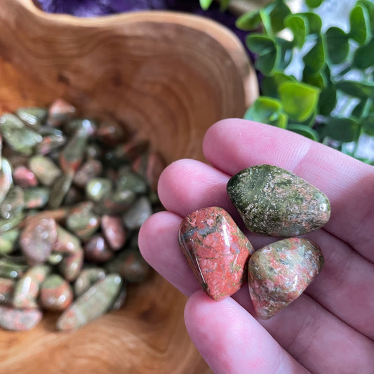 Unakite Tumbles