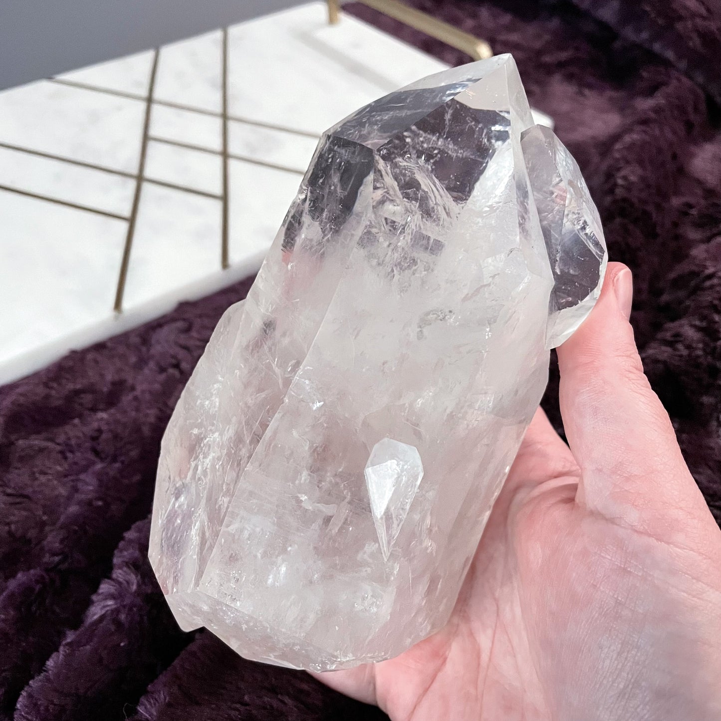 Lemurian Double Terminated + Twin + Manifestation