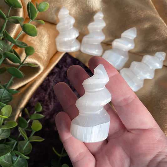 Selenite Spiral Tower