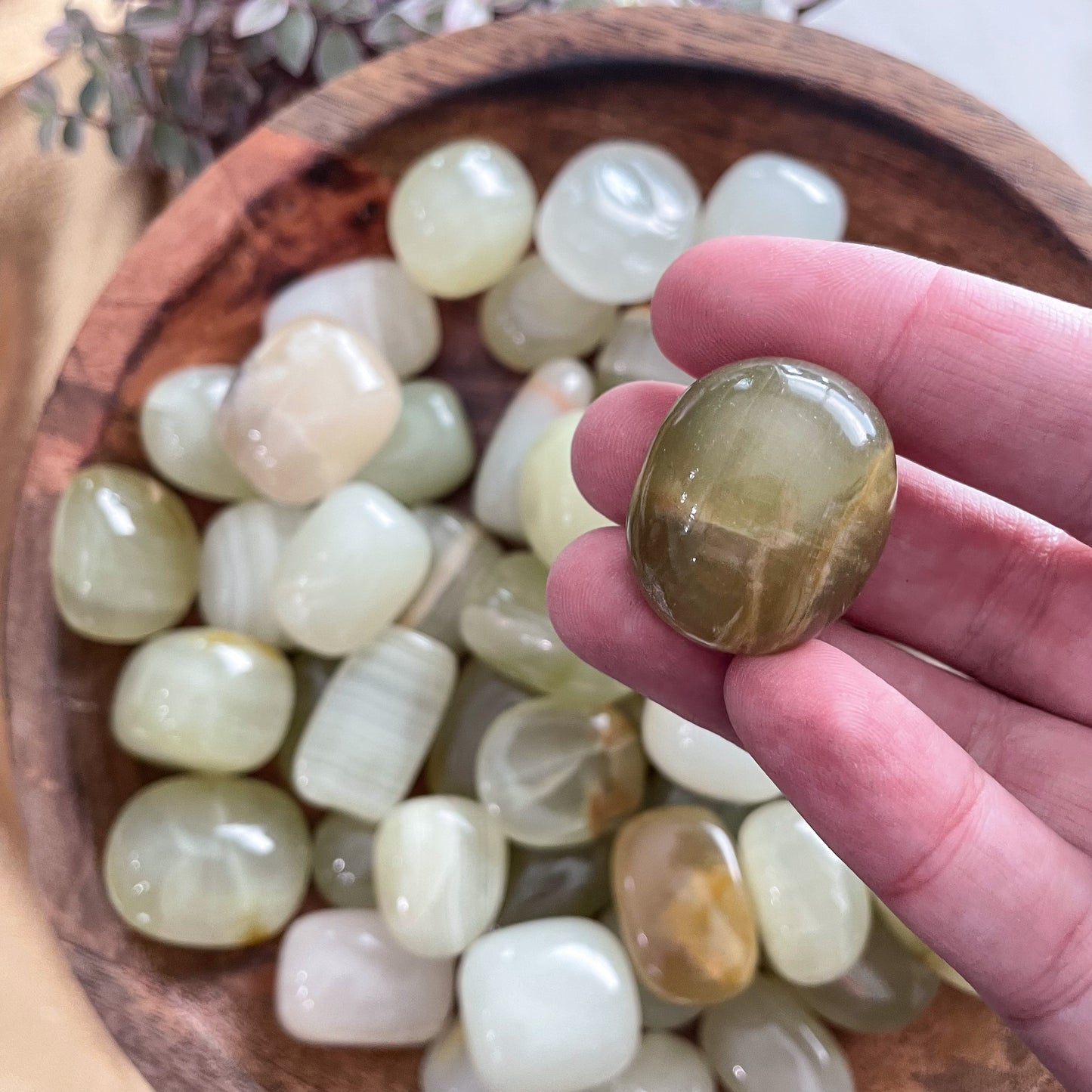 Green Onyx Tumble