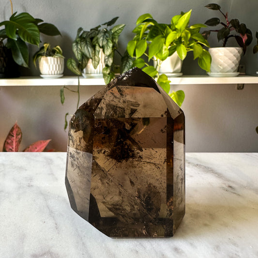 Smokey Quartz Tower