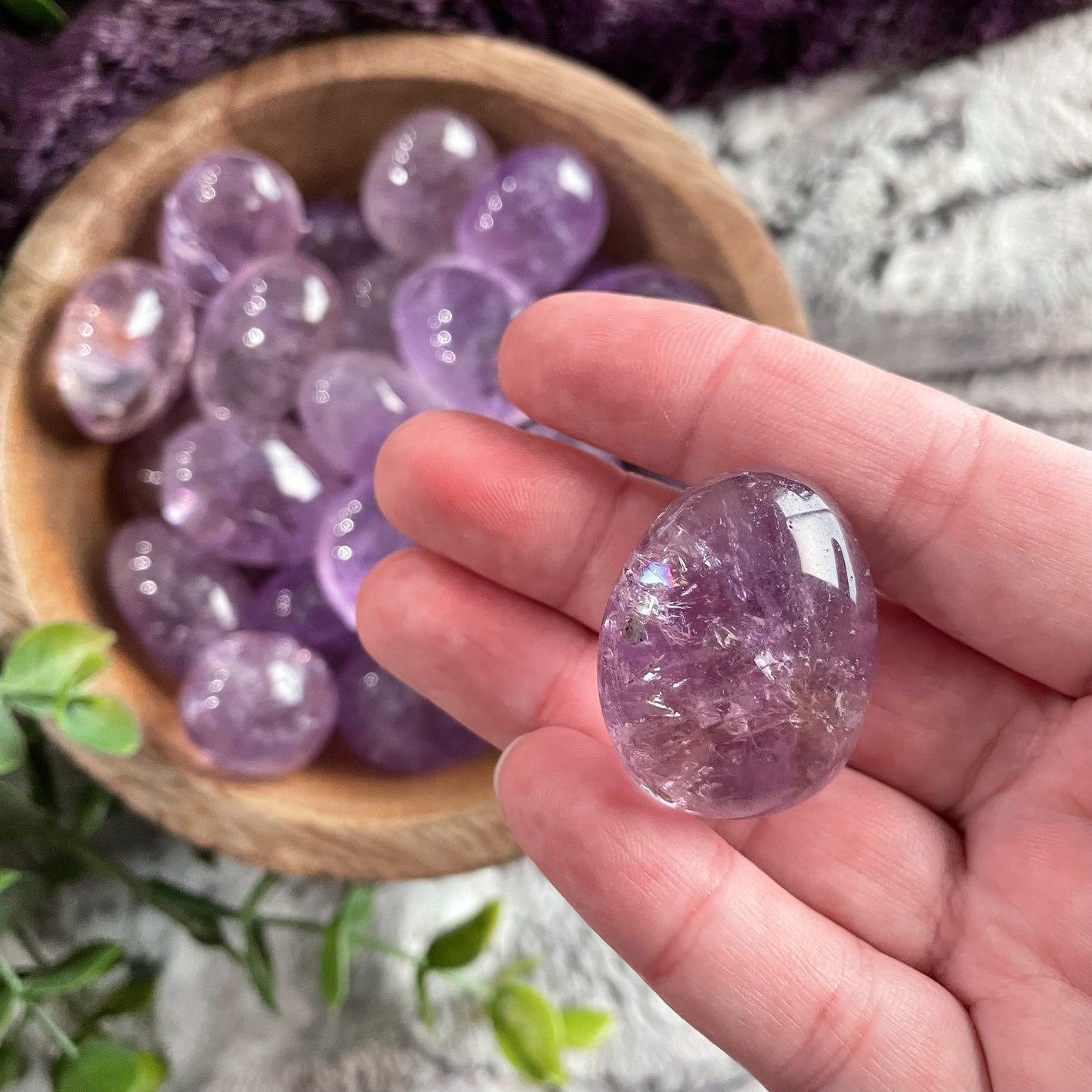 Gem Amethyst Pocket Crystal