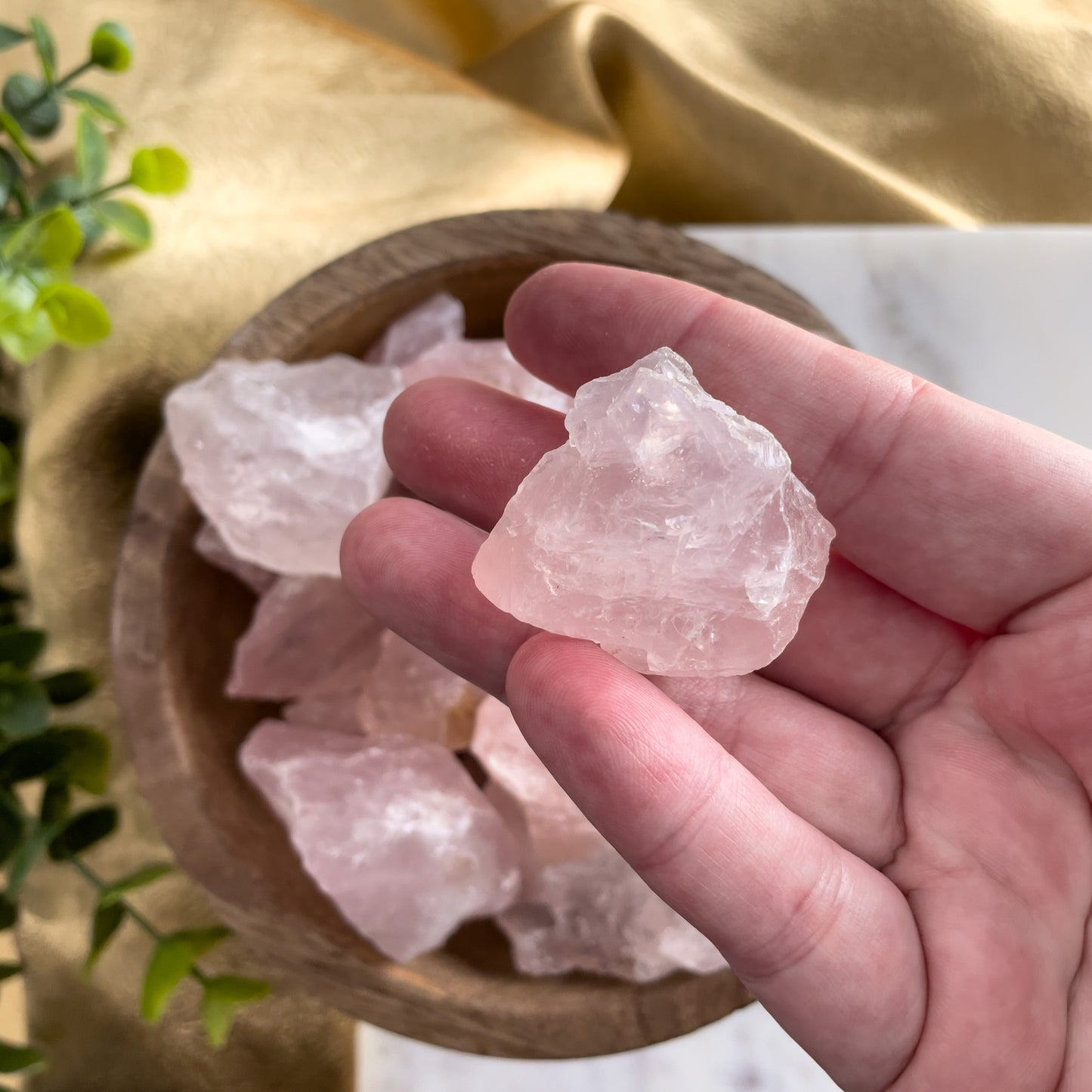 Raw Rose Quartz Chunk