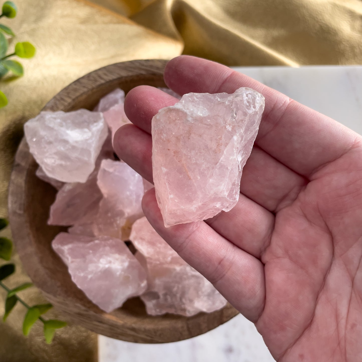 Raw Rose Quartz Chunk