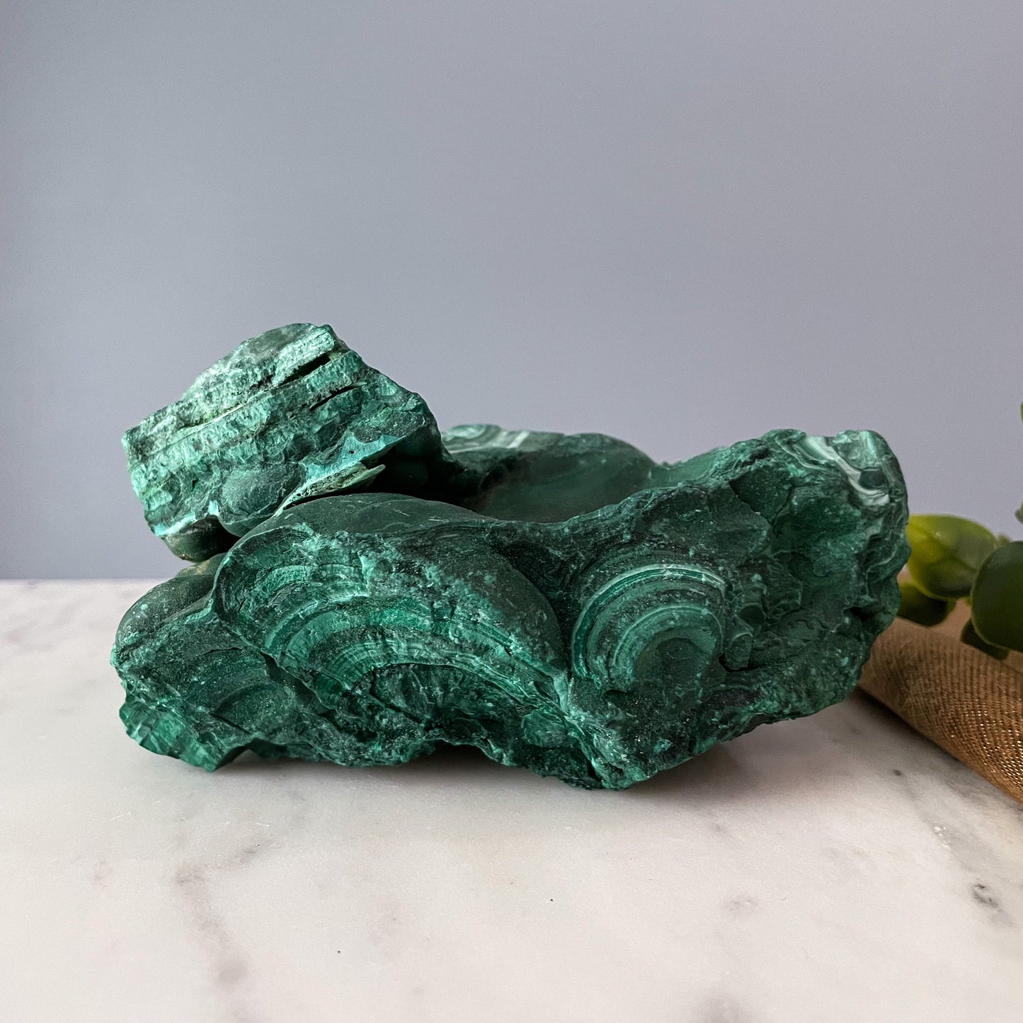 Raw Malachite