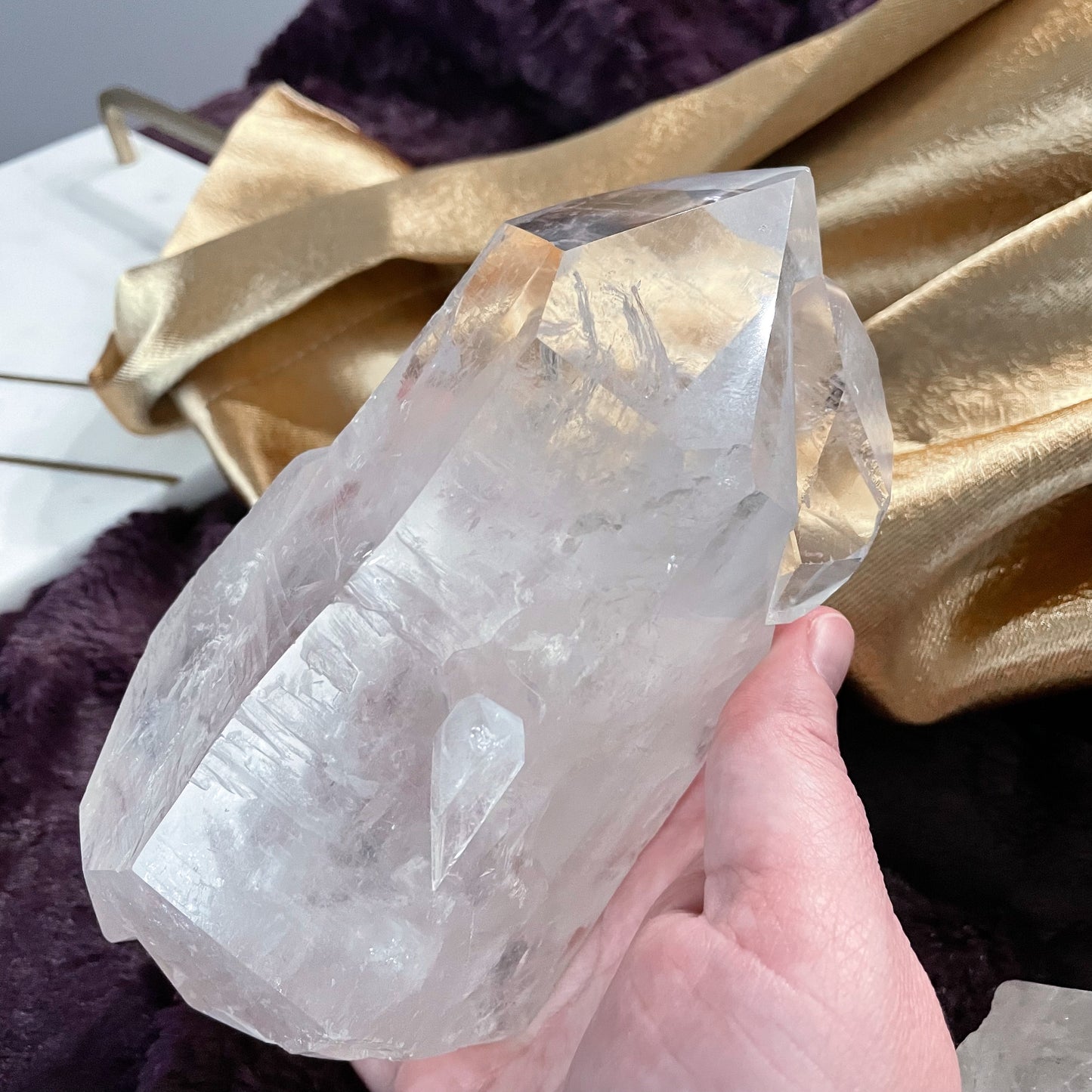 Lemurian Double Terminated + Twin + Manifestation