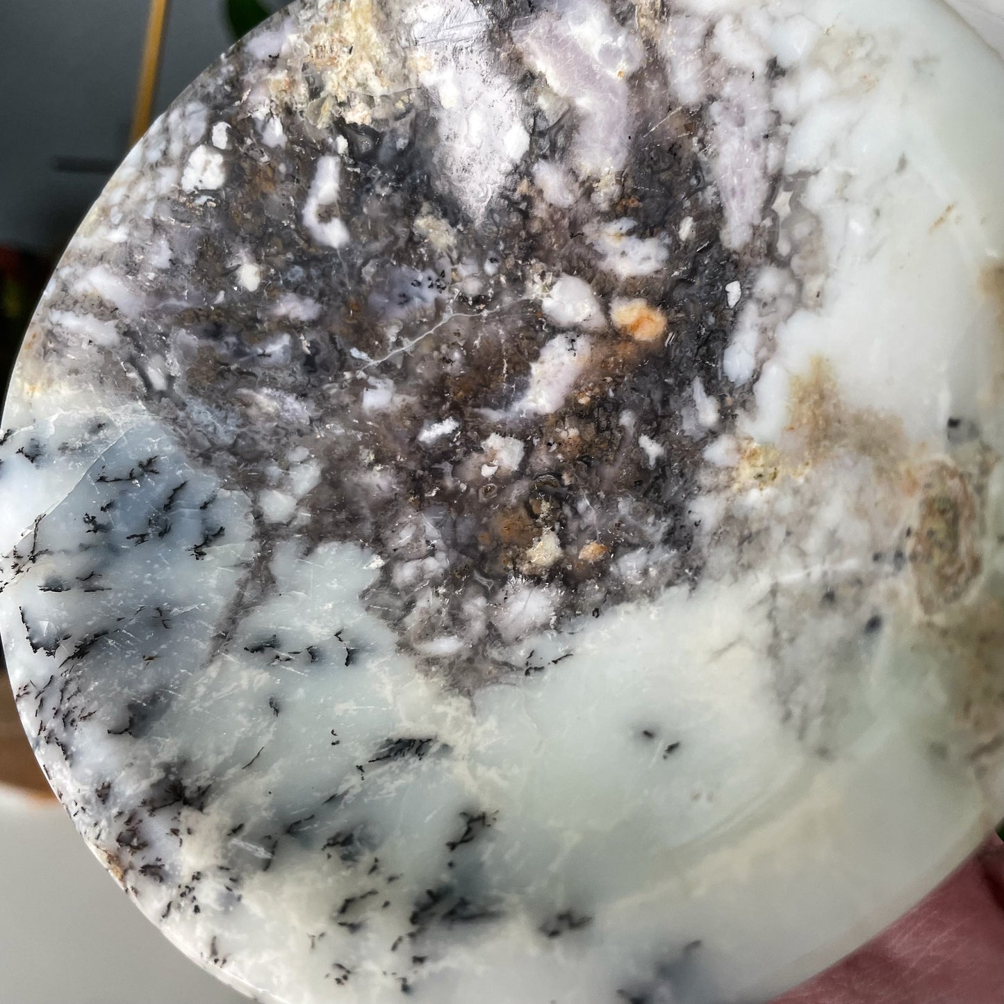 Dendritic Opal Bowl