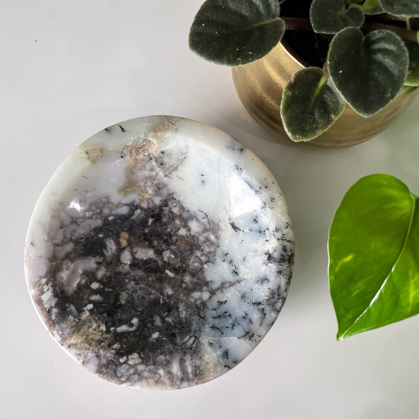 Dendritic Opal Bowl