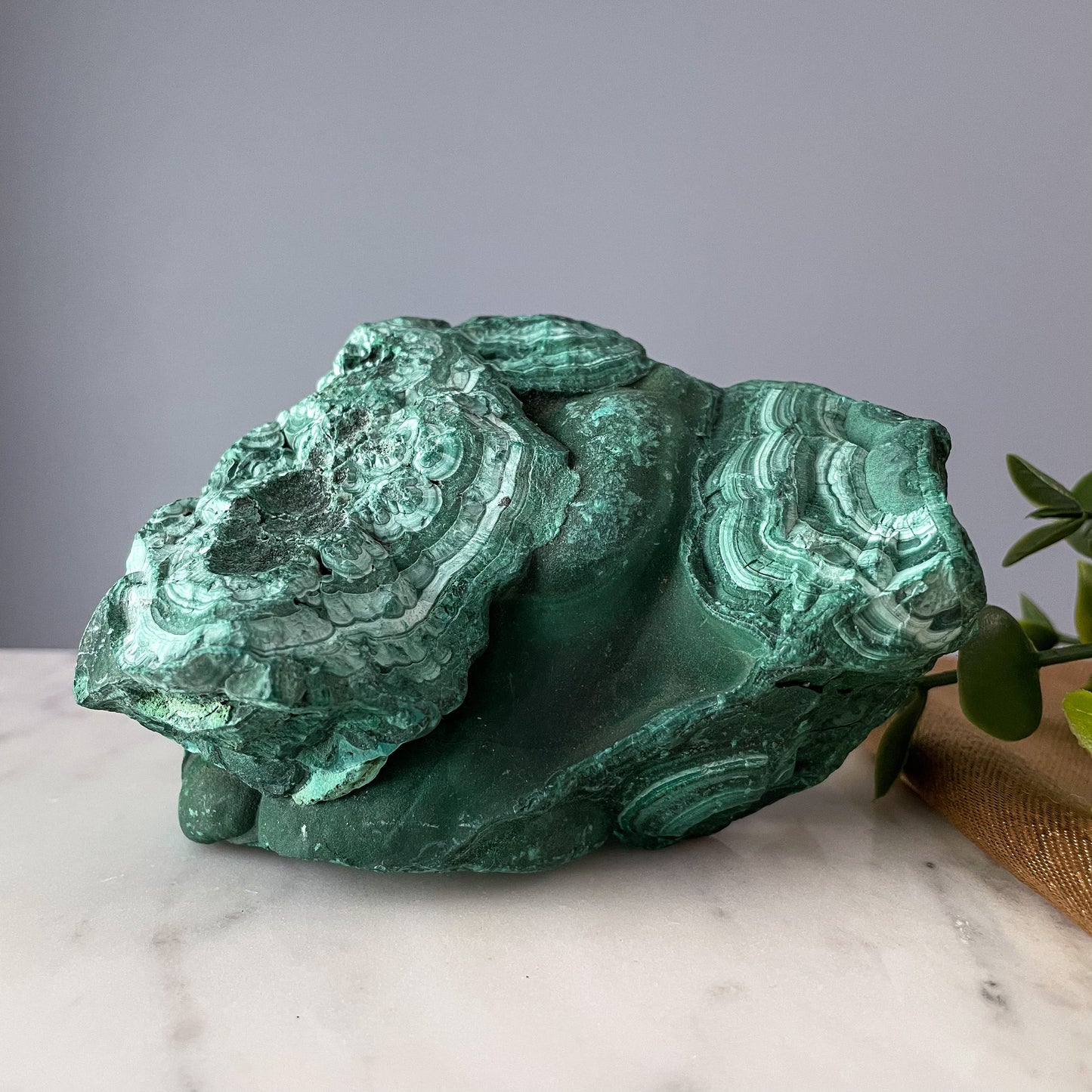 Raw Malachite