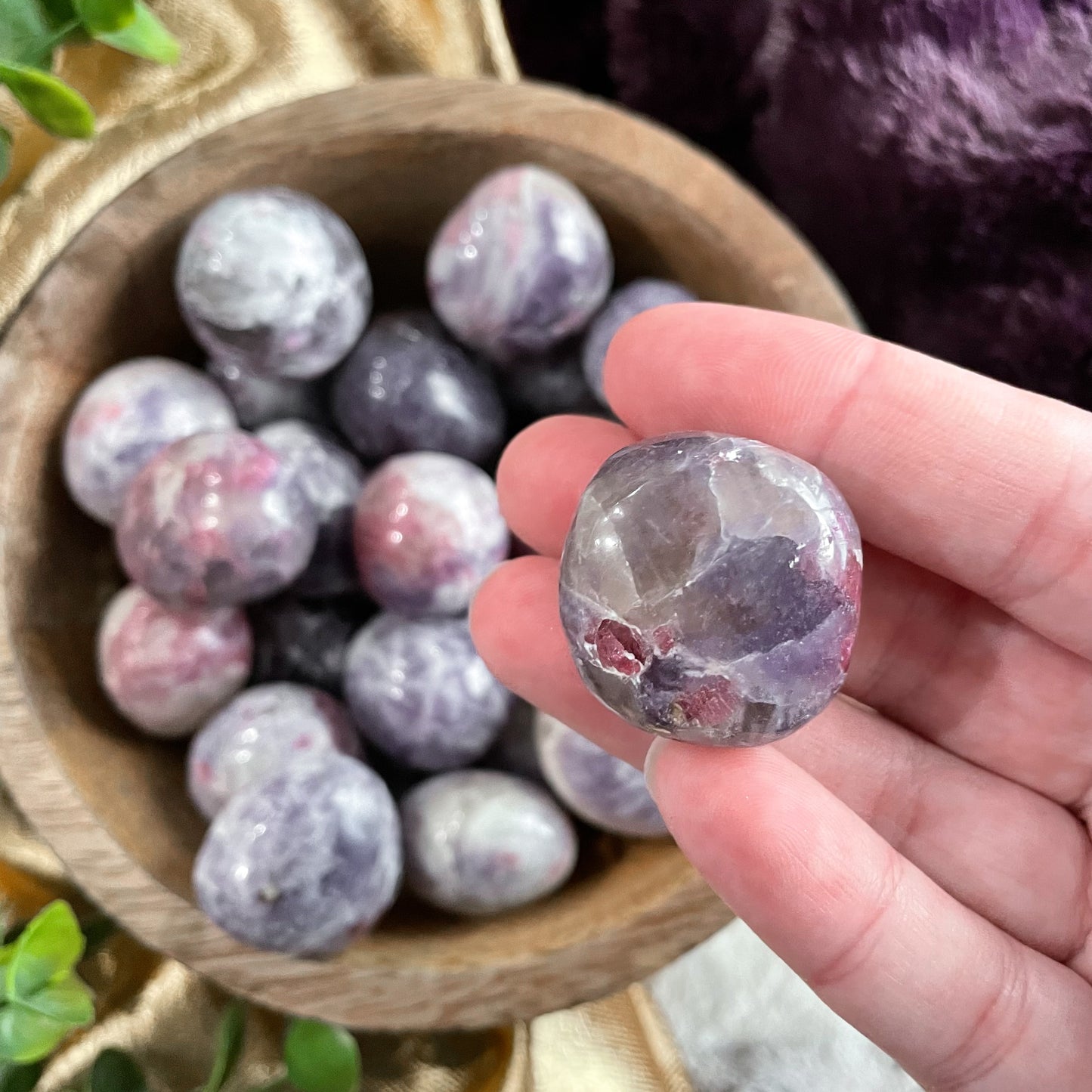 Lepidolite Tumble