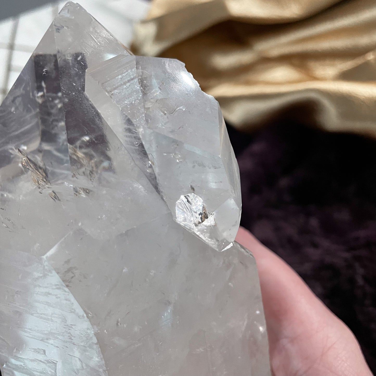 Lemurian Double Terminated + Twin + Manifestation