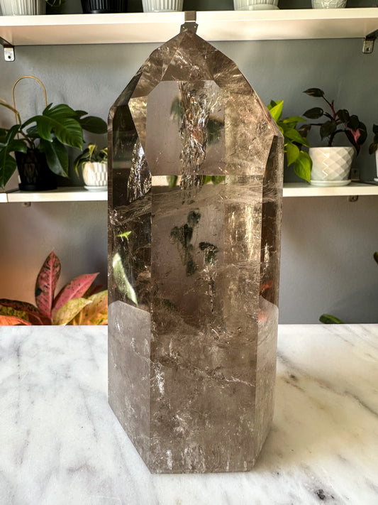 Smokey Quartz Tower